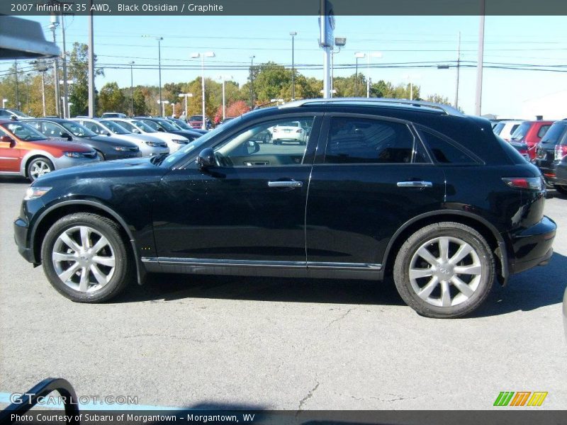 Black Obsidian / Graphite 2007 Infiniti FX 35 AWD