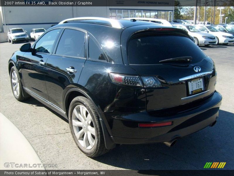 Black Obsidian / Graphite 2007 Infiniti FX 35 AWD
