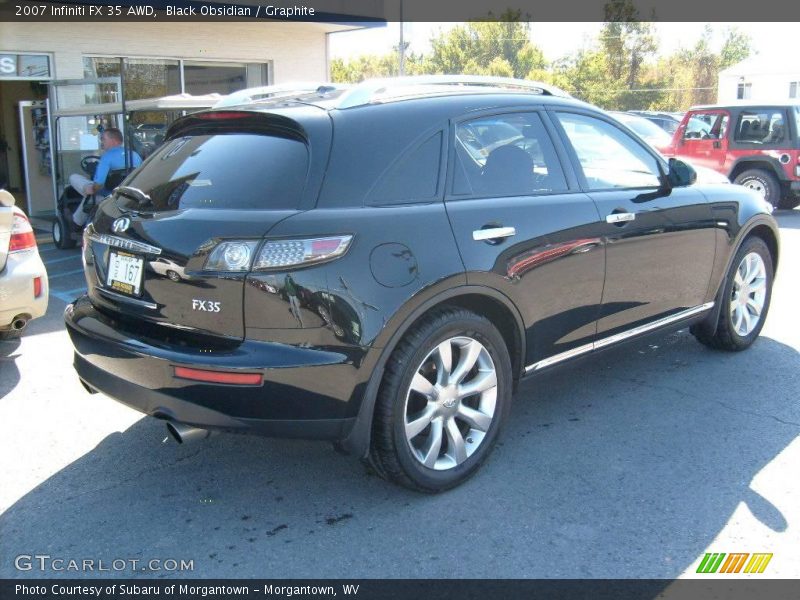 Black Obsidian / Graphite 2007 Infiniti FX 35 AWD