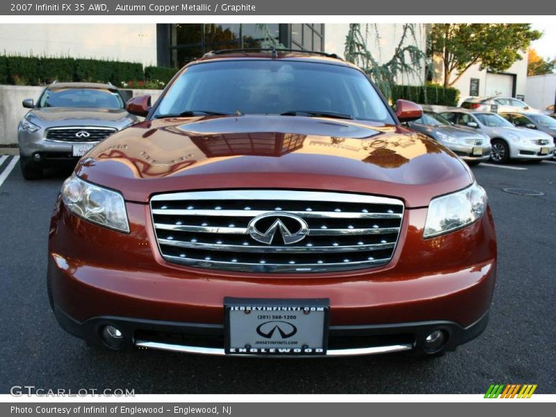 Autumn Copper Metallic / Graphite 2007 Infiniti FX 35 AWD