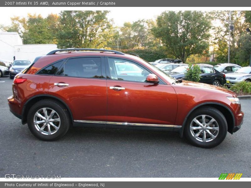 Autumn Copper Metallic / Graphite 2007 Infiniti FX 35 AWD