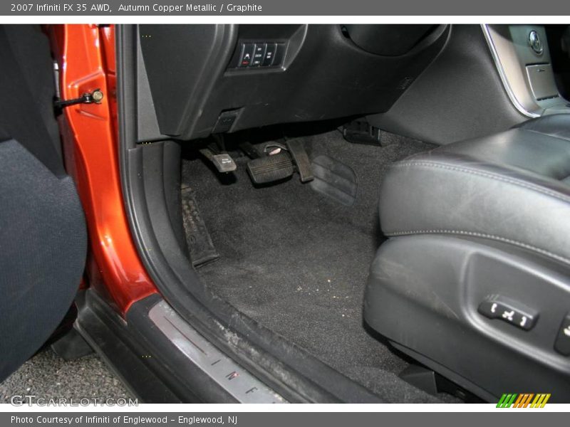 Autumn Copper Metallic / Graphite 2007 Infiniti FX 35 AWD