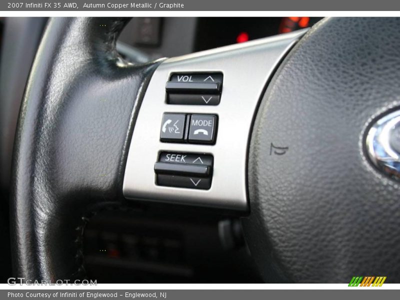 Autumn Copper Metallic / Graphite 2007 Infiniti FX 35 AWD