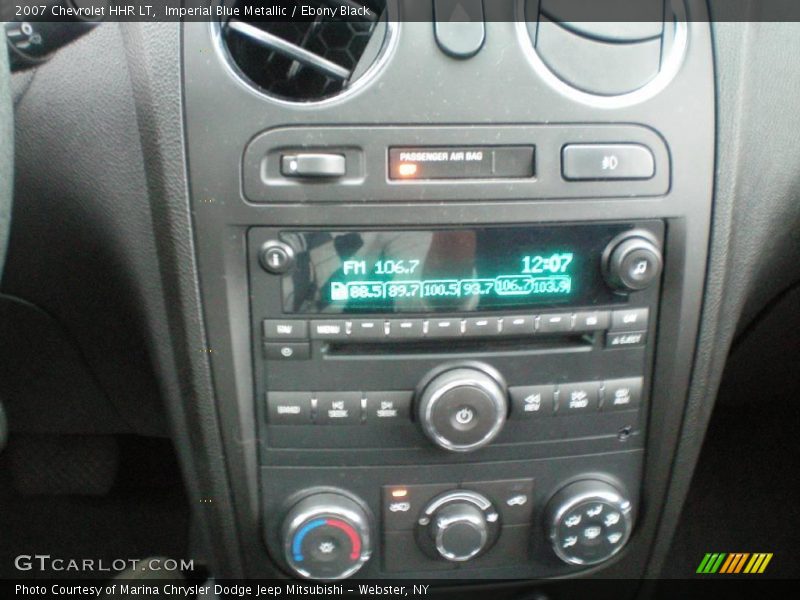 Imperial Blue Metallic / Ebony Black 2007 Chevrolet HHR LT