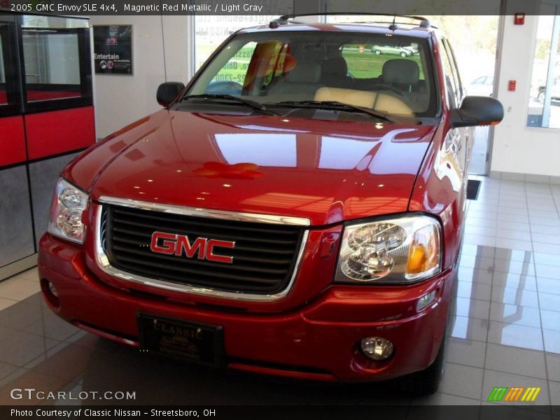 Magnetic Red Metallic / Light Gray 2005 GMC Envoy SLE 4x4
