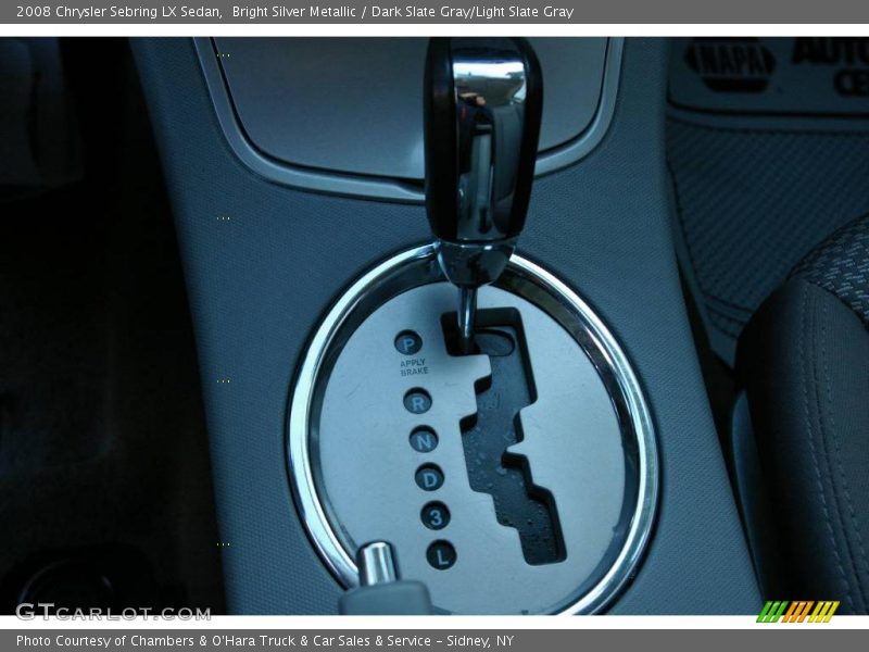 Bright Silver Metallic / Dark Slate Gray/Light Slate Gray 2008 Chrysler Sebring LX Sedan