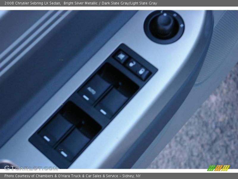 Bright Silver Metallic / Dark Slate Gray/Light Slate Gray 2008 Chrysler Sebring LX Sedan