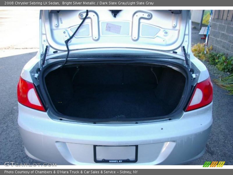 Bright Silver Metallic / Dark Slate Gray/Light Slate Gray 2008 Chrysler Sebring LX Sedan