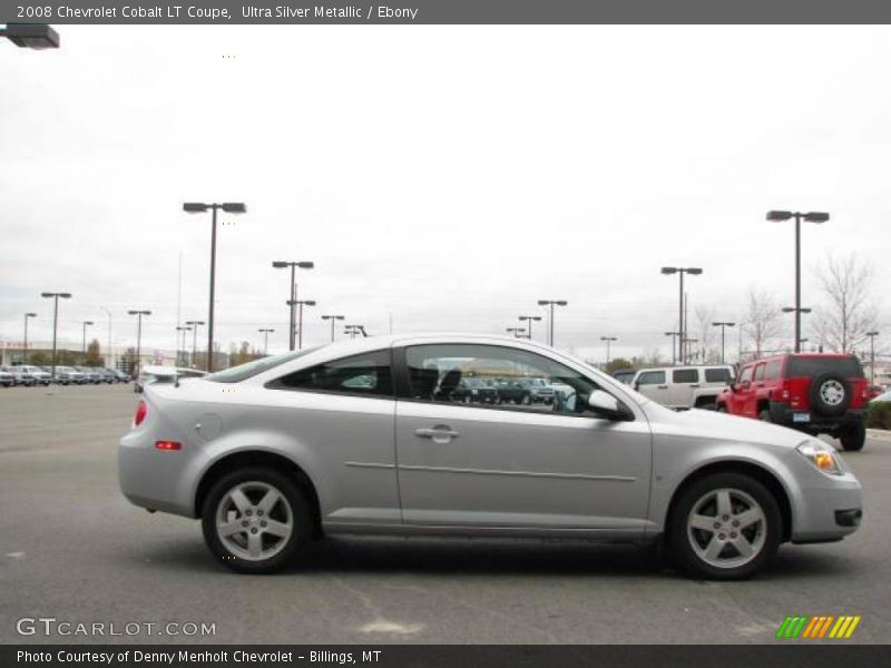 Ultra Silver Metallic / Ebony 2008 Chevrolet Cobalt LT Coupe