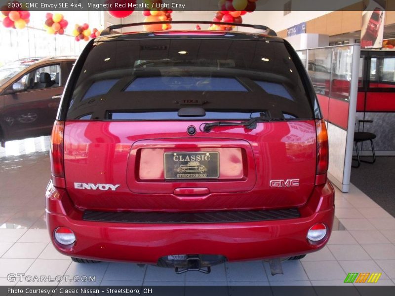 Magnetic Red Metallic / Light Gray 2005 GMC Envoy SLE 4x4
