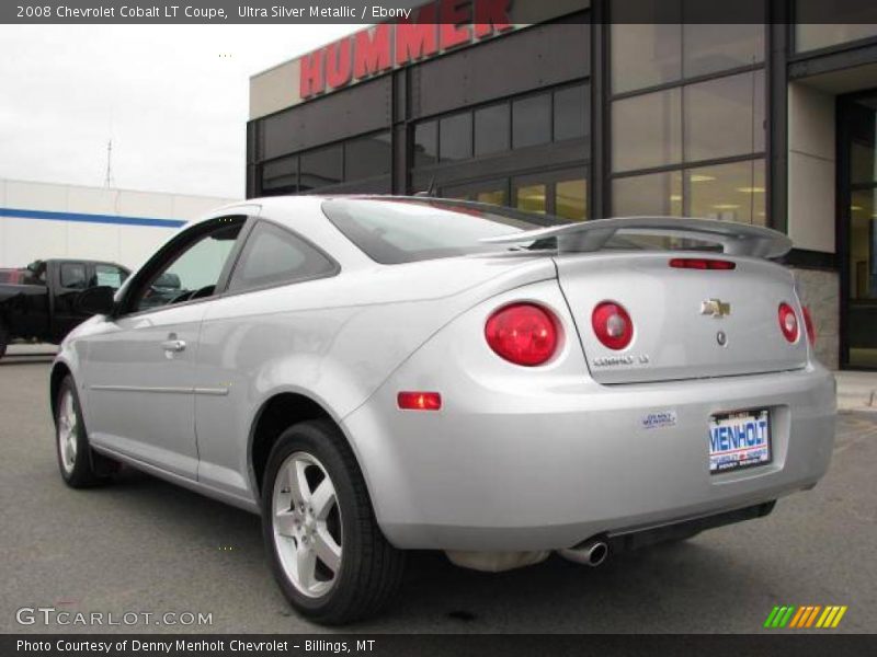 Ultra Silver Metallic / Ebony 2008 Chevrolet Cobalt LT Coupe