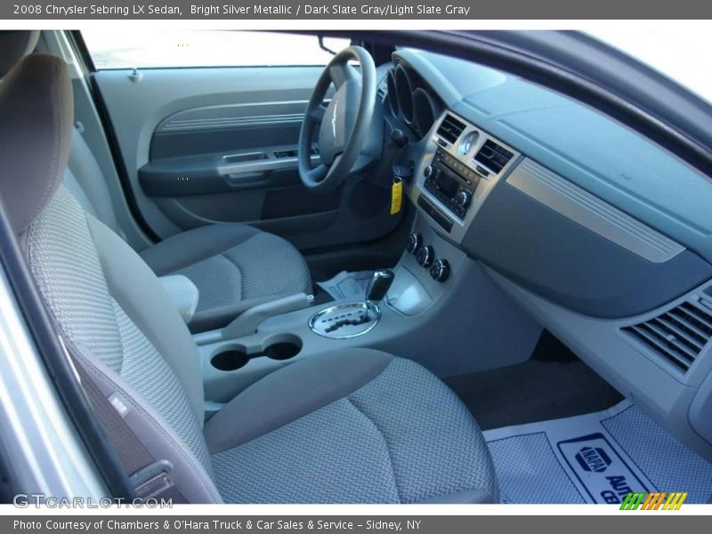 Bright Silver Metallic / Dark Slate Gray/Light Slate Gray 2008 Chrysler Sebring LX Sedan