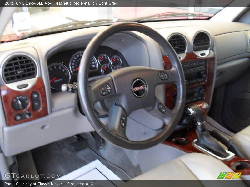 Magnetic Red Metallic / Light Gray 2005 GMC Envoy SLE 4x4