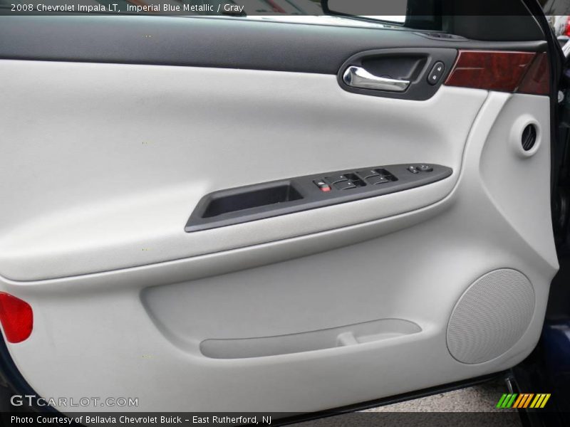 Imperial Blue Metallic / Gray 2008 Chevrolet Impala LT