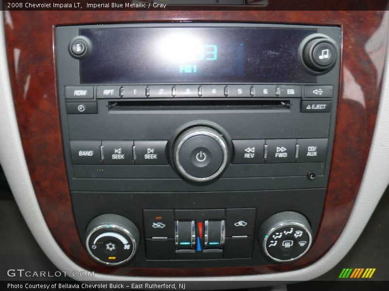 Imperial Blue Metallic / Gray 2008 Chevrolet Impala LT
