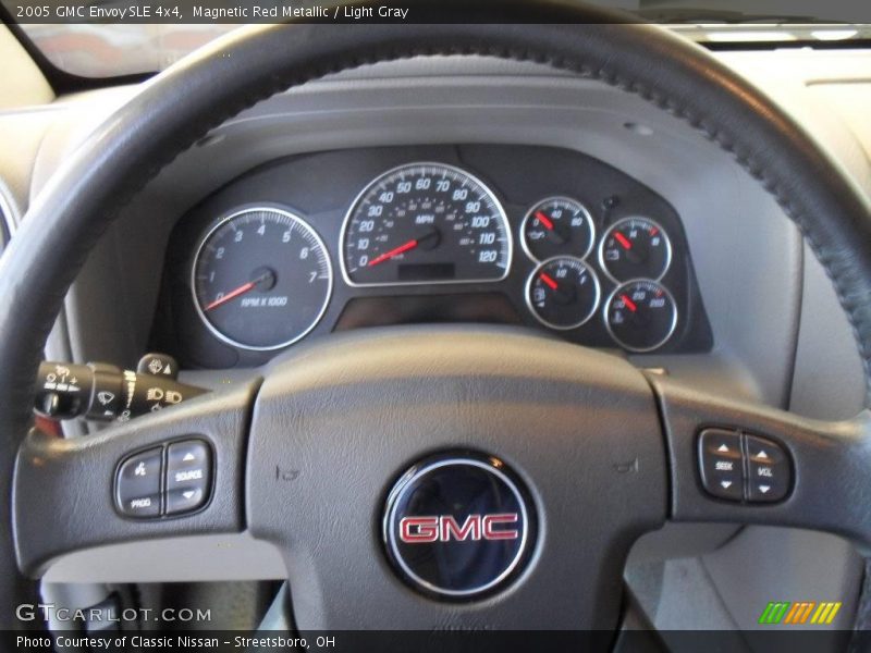 Magnetic Red Metallic / Light Gray 2005 GMC Envoy SLE 4x4