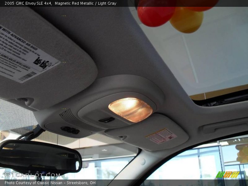 Magnetic Red Metallic / Light Gray 2005 GMC Envoy SLE 4x4