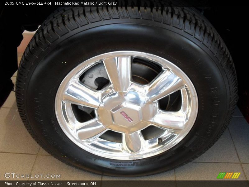 Magnetic Red Metallic / Light Gray 2005 GMC Envoy SLE 4x4