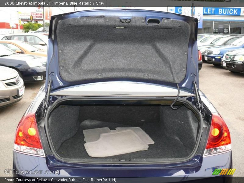 Imperial Blue Metallic / Gray 2008 Chevrolet Impala LT