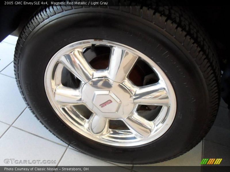 Magnetic Red Metallic / Light Gray 2005 GMC Envoy SLE 4x4