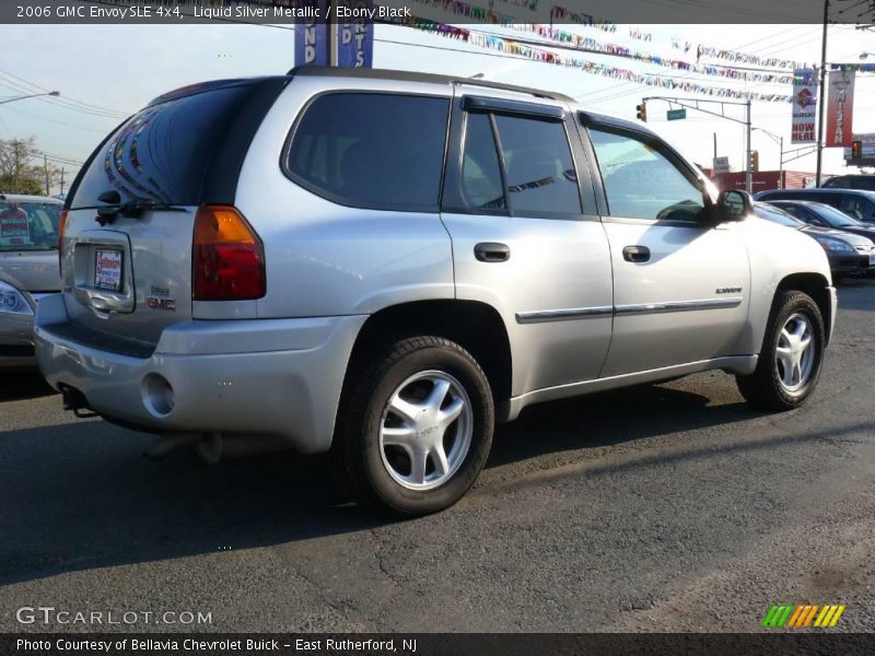 Liquid Silver Metallic / Ebony Black 2006 GMC Envoy SLE 4x4
