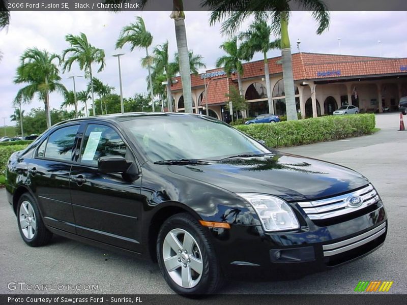 Black / Charcoal Black 2006 Ford Fusion SE