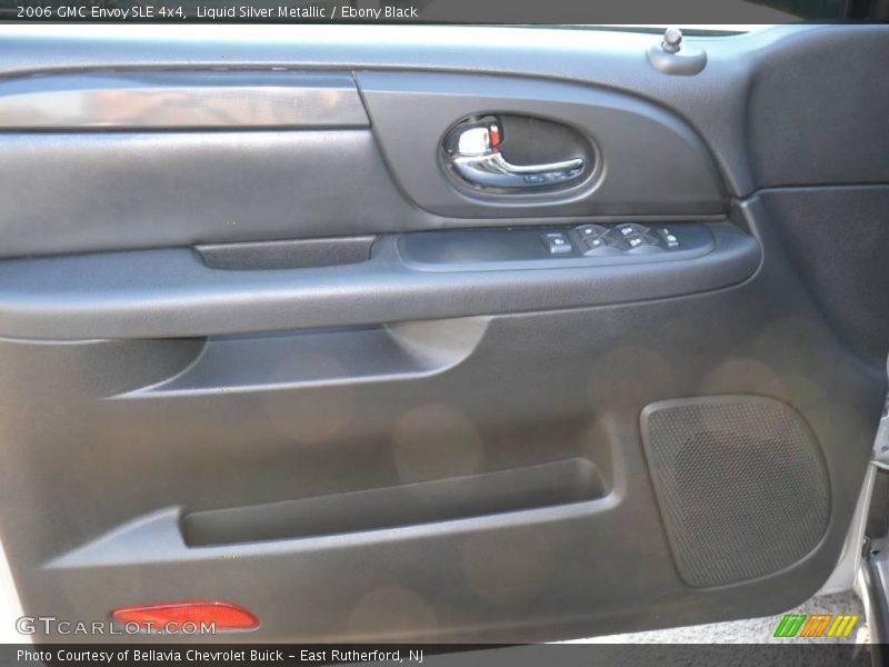 Liquid Silver Metallic / Ebony Black 2006 GMC Envoy SLE 4x4