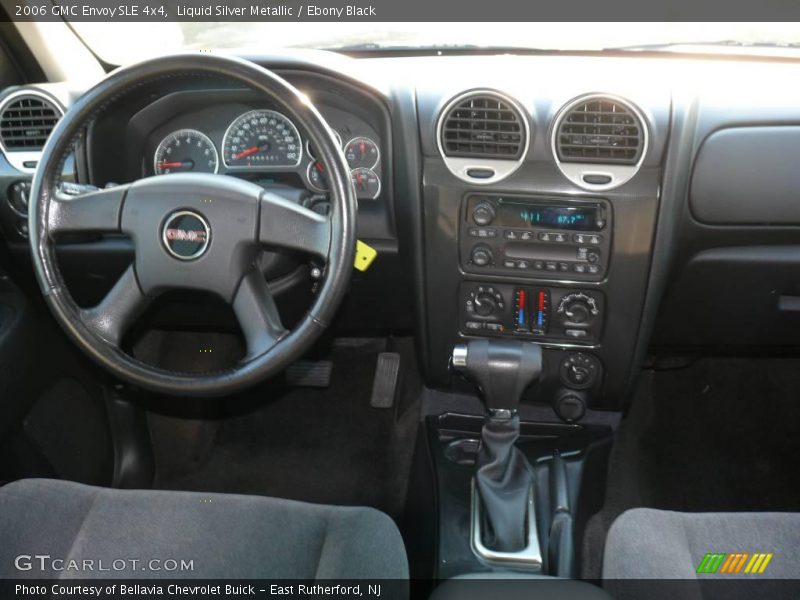 Liquid Silver Metallic / Ebony Black 2006 GMC Envoy SLE 4x4