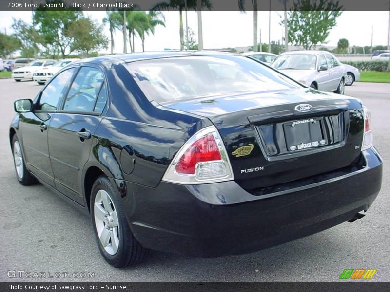 Black / Charcoal Black 2006 Ford Fusion SE