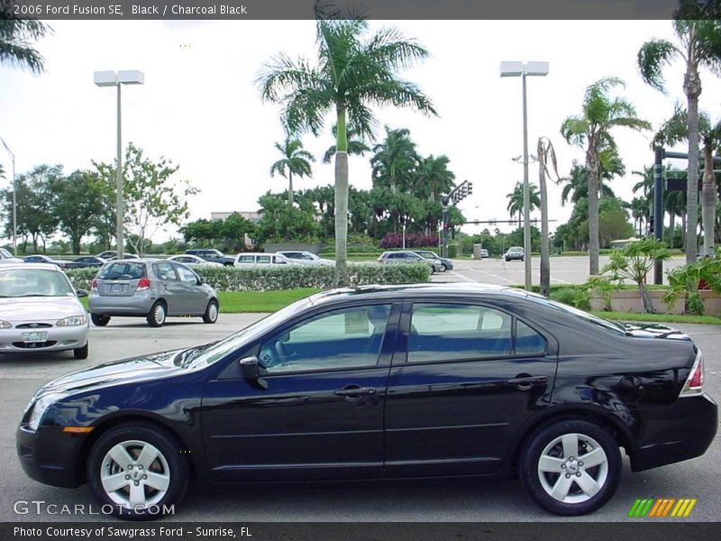 Black / Charcoal Black 2006 Ford Fusion SE