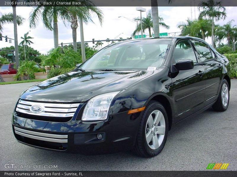 Black / Charcoal Black 2006 Ford Fusion SE