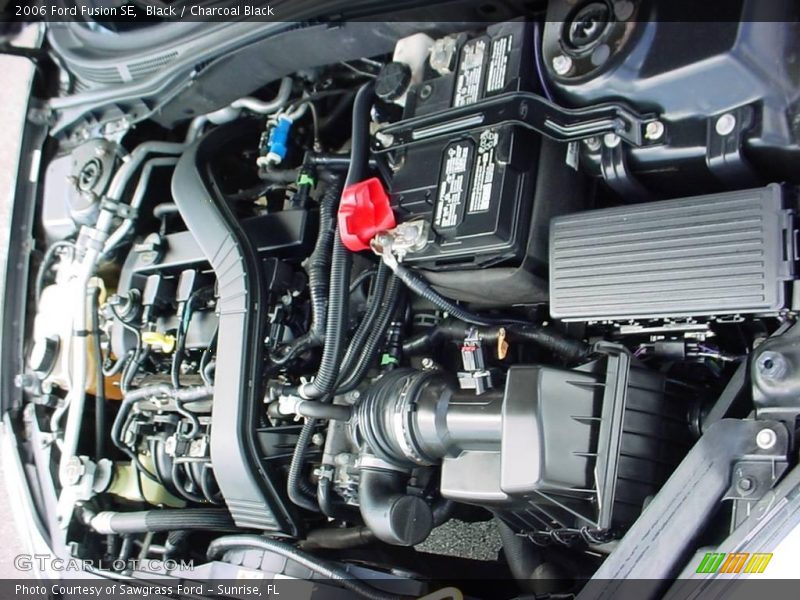 Black / Charcoal Black 2006 Ford Fusion SE