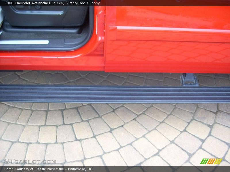 Victory Red / Ebony 2008 Chevrolet Avalanche LTZ 4x4