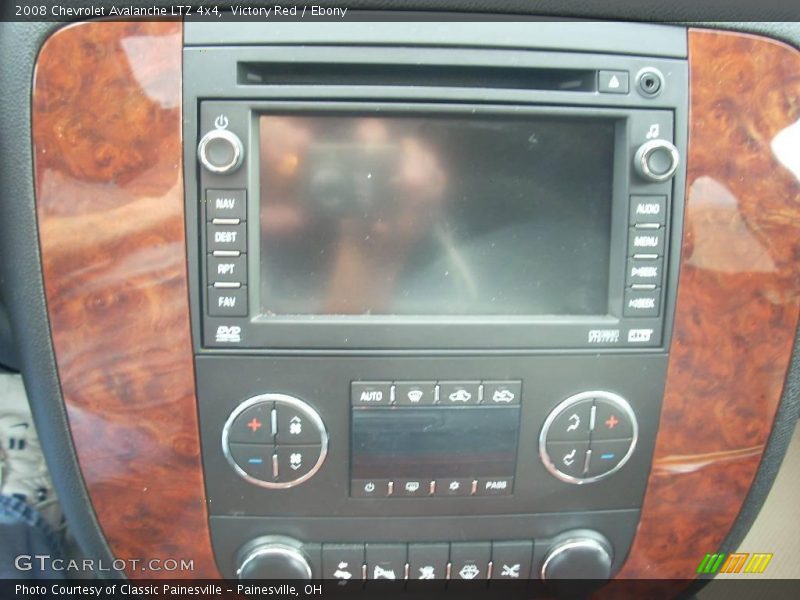 Victory Red / Ebony 2008 Chevrolet Avalanche LTZ 4x4