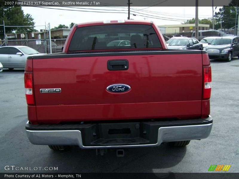 Redfire Metallic / Tan 2007 Ford F150 XLT SuperCab