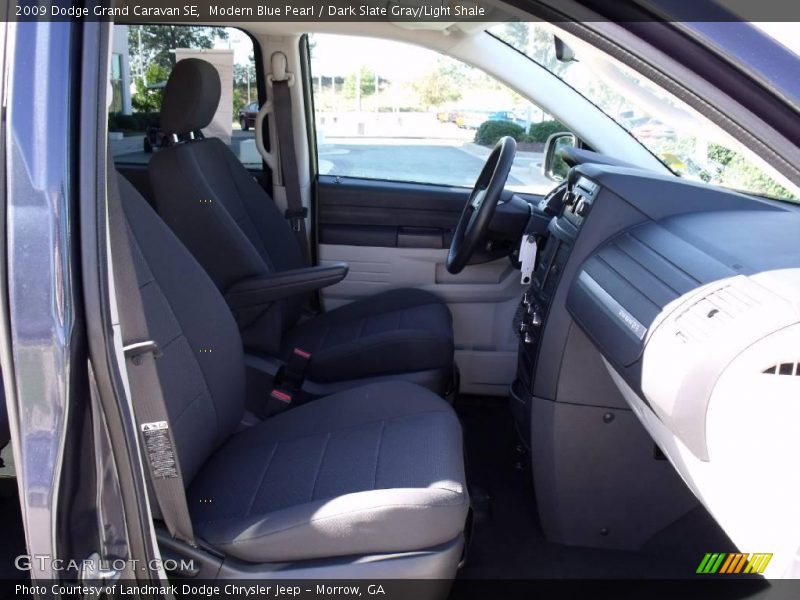Modern Blue Pearl / Dark Slate Gray/Light Shale 2009 Dodge Grand Caravan SE