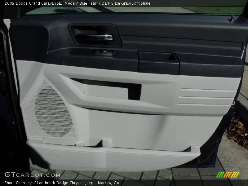 Modern Blue Pearl / Dark Slate Gray/Light Shale 2009 Dodge Grand Caravan SE