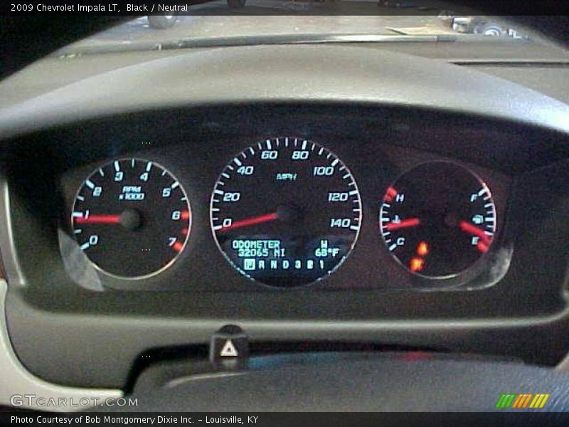 Black / Neutral 2009 Chevrolet Impala LT