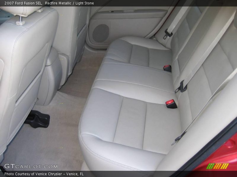 Redfire Metallic / Light Stone 2007 Ford Fusion SEL