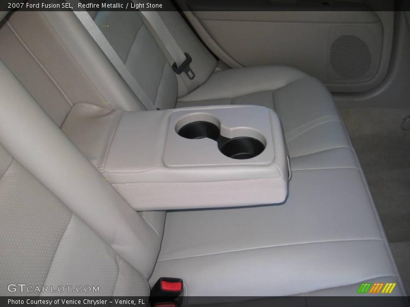 Redfire Metallic / Light Stone 2007 Ford Fusion SEL