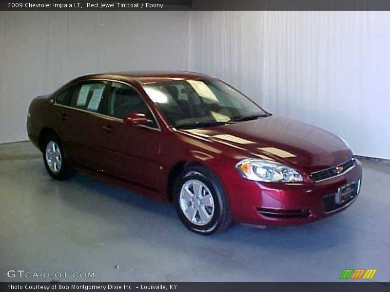 Red Jewel Tintcoat / Ebony 2009 Chevrolet Impala LT