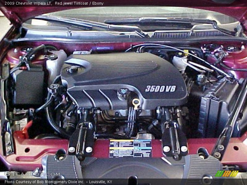 Red Jewel Tintcoat / Ebony 2009 Chevrolet Impala LT