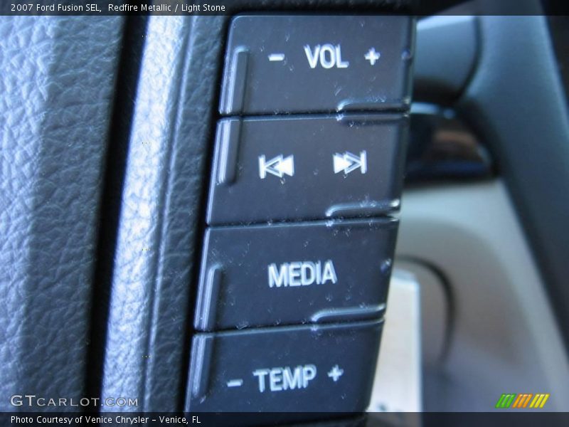 Redfire Metallic / Light Stone 2007 Ford Fusion SEL