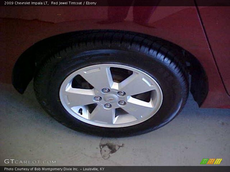 Red Jewel Tintcoat / Ebony 2009 Chevrolet Impala LT