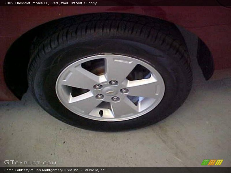 Red Jewel Tintcoat / Ebony 2009 Chevrolet Impala LT