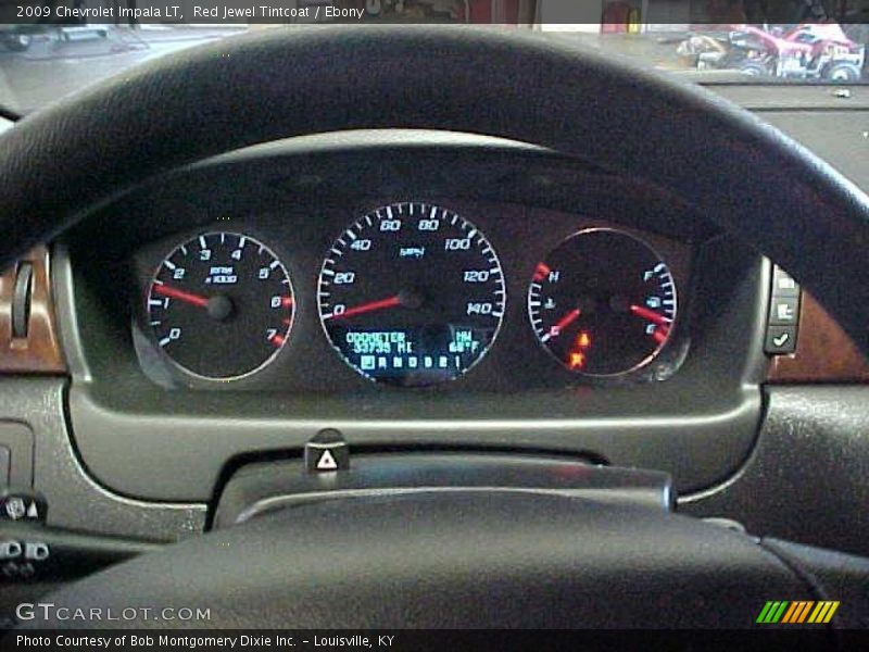 Red Jewel Tintcoat / Ebony 2009 Chevrolet Impala LT