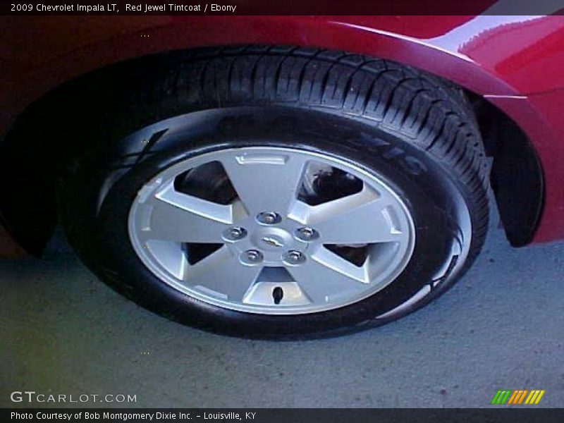 Red Jewel Tintcoat / Ebony 2009 Chevrolet Impala LT