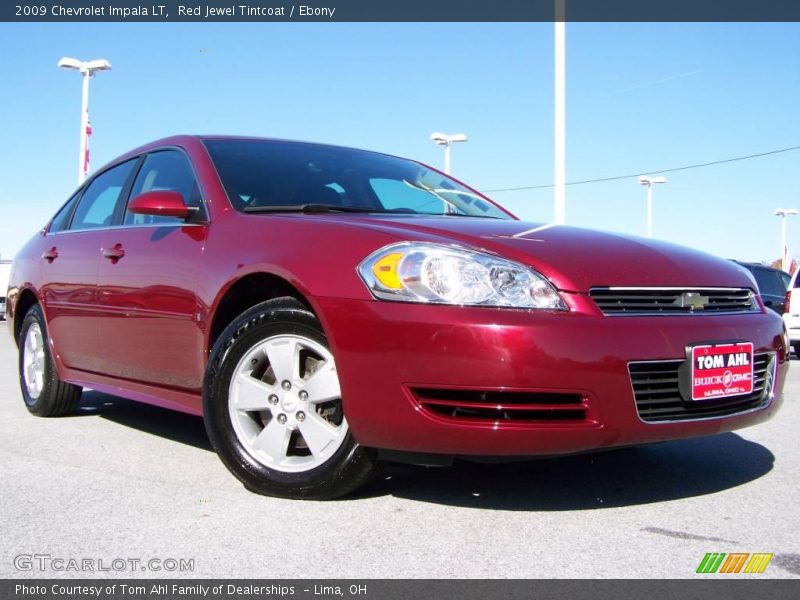 Red Jewel Tintcoat / Ebony 2009 Chevrolet Impala LT