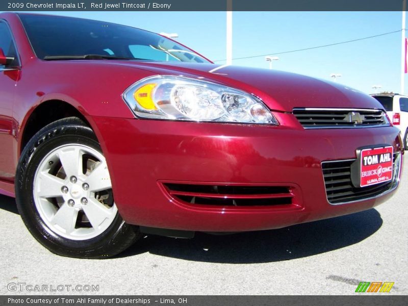 Red Jewel Tintcoat / Ebony 2009 Chevrolet Impala LT