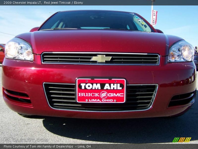Red Jewel Tintcoat / Ebony 2009 Chevrolet Impala LT